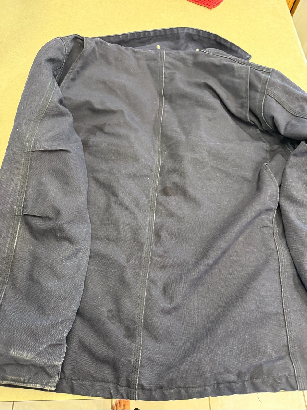 Carhartt Navy FR Field Jacket - Picture 5 of 8